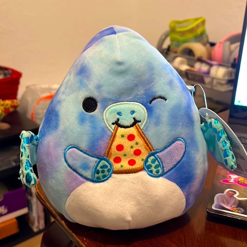 SQUISHMALLOWS 7.5 Foodie Squad Talib The Pterodactyl Plush